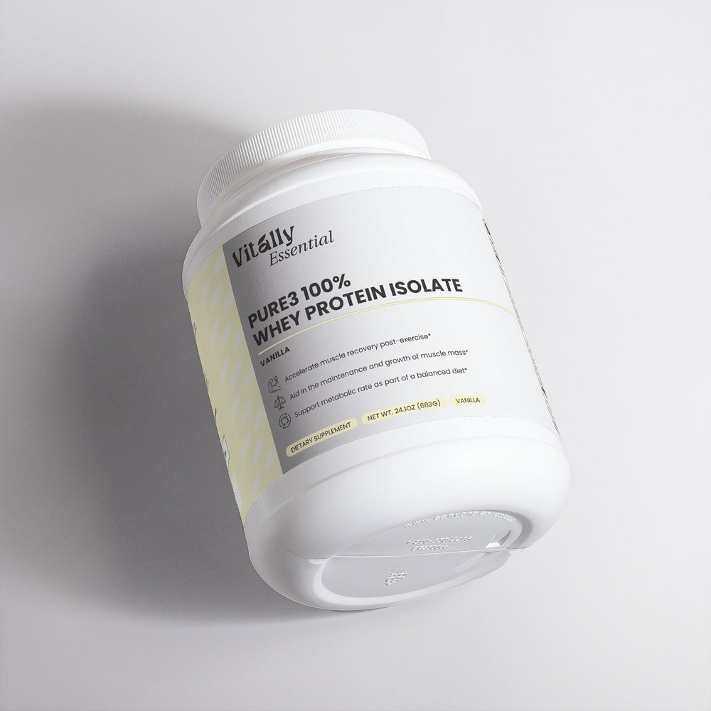 Pure3 100% Whey Protein Isolate (Vanilla)
