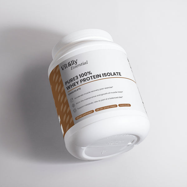 Pure3 100% Whey Protein Isolate (Chocolate)
